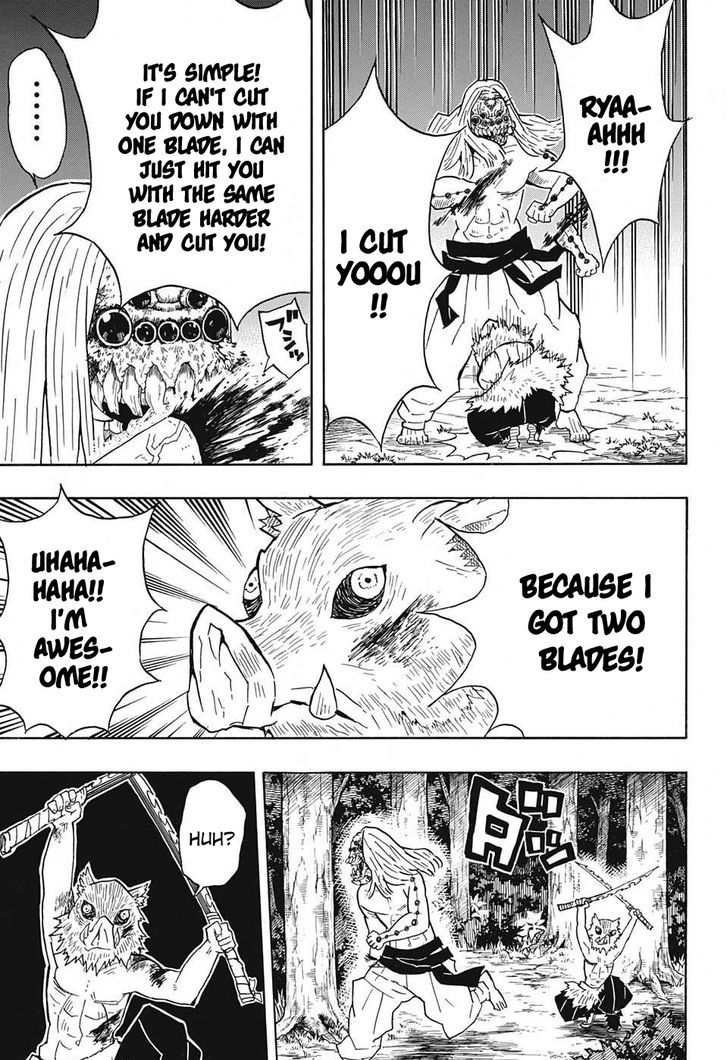 Kimetsu no Yaiba Chapter 36 page 15 - Chapter 36: This Is Bad!