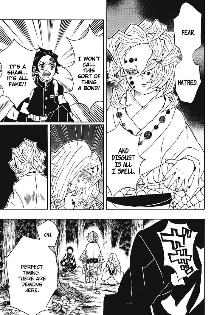 Kimetsu no Yaiba Chapter 36 page 5 - Chapter 36: This Is Bad!