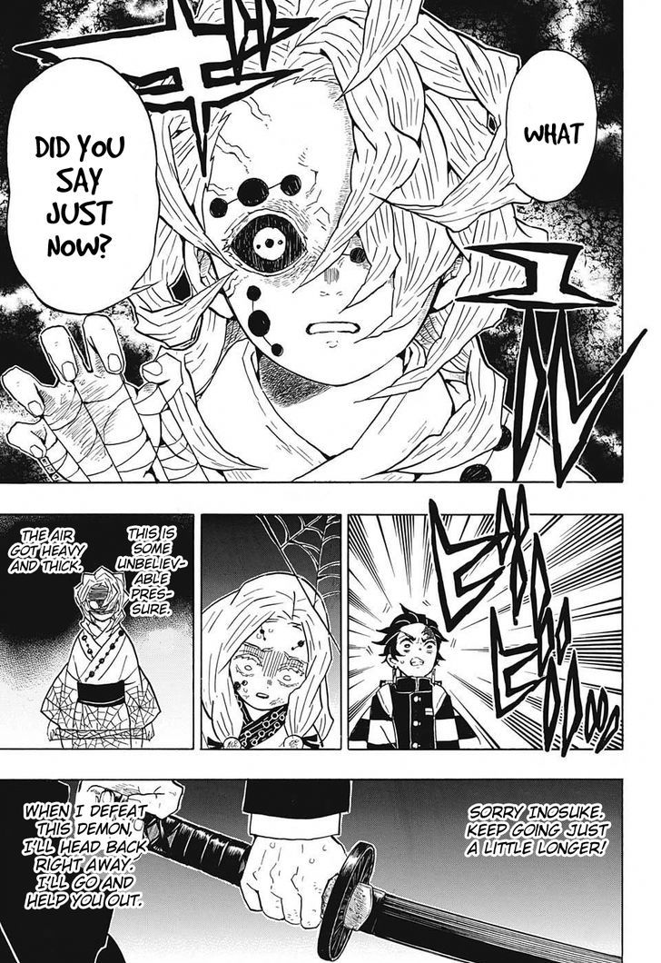 Kimetsu no Yaiba Chapter 36 page 9 - Chapter 36: This Is Bad!