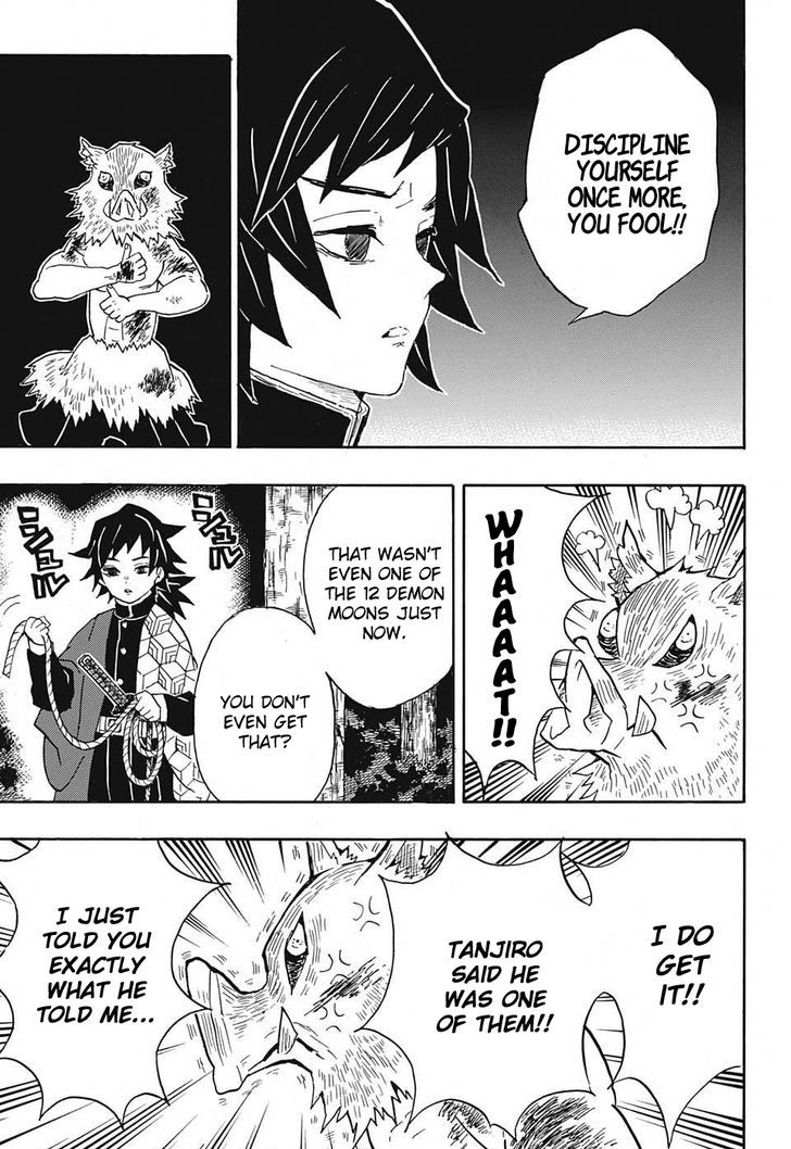 Kimetsu no Yaiba Chapter 38 page 3 - Chapter 38: Real and Fake