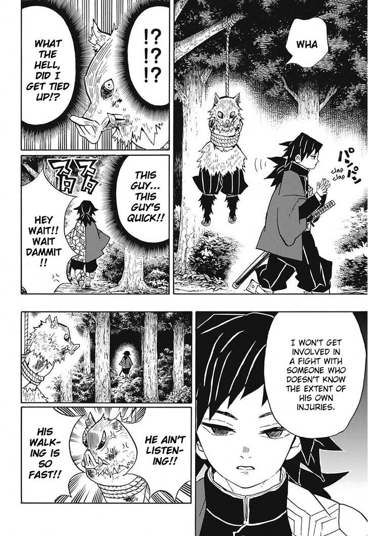Kimetsu no Yaiba Chapter 38 page 4 - Chapter 38: Real and Fake