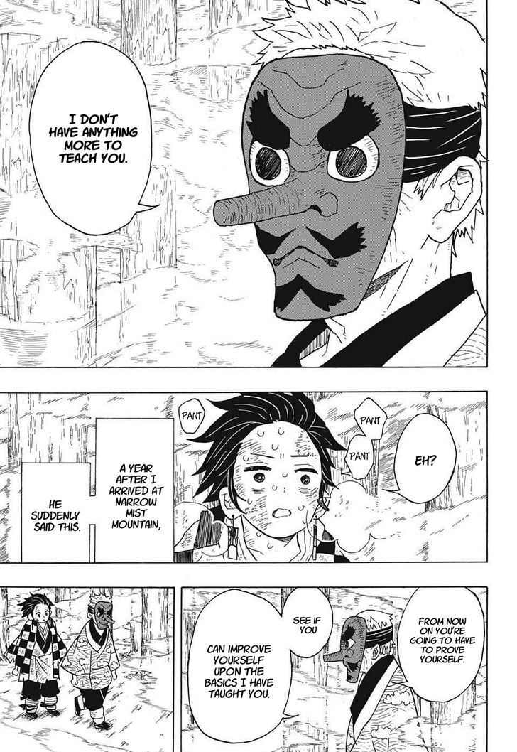Kimetsu no Yaiba Chapter 4 page 11 - Chapter 4: Tanjiro's Journal, Part 1