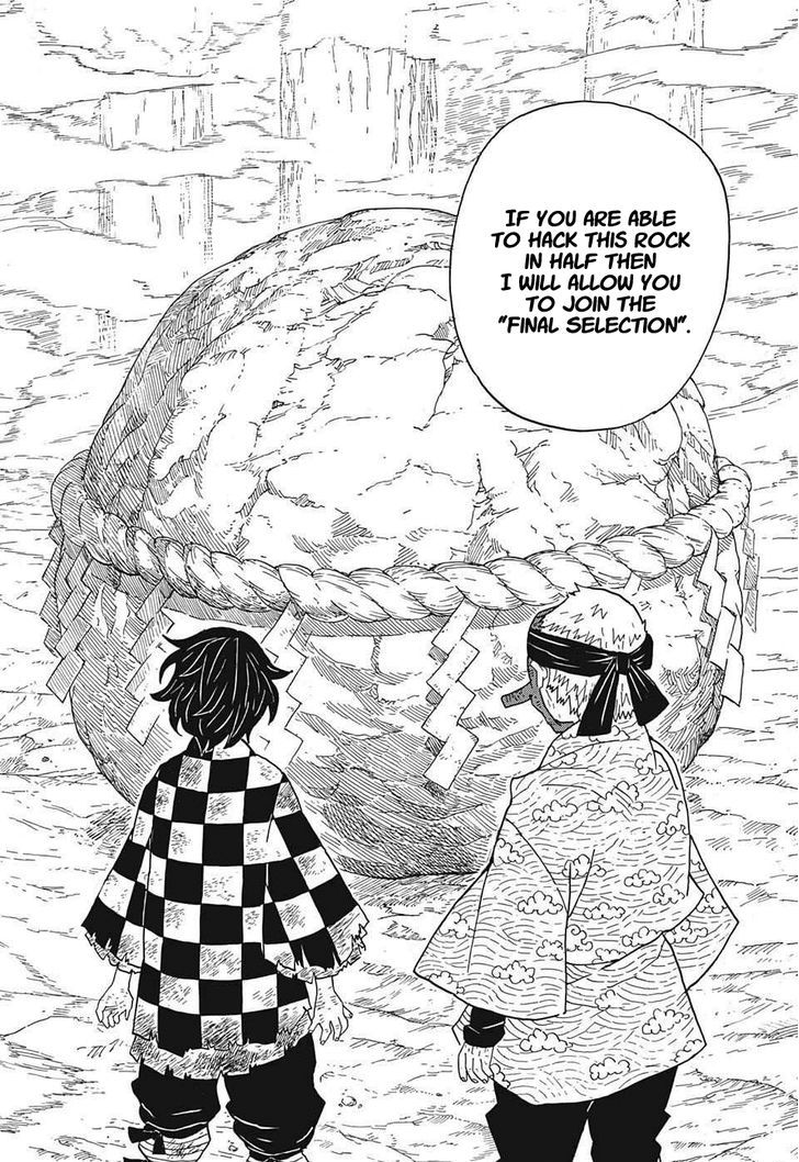 Kimetsu no Yaiba Chapter 4 page 12 - Chapter 4: Tanjiro's Journal, Part 1