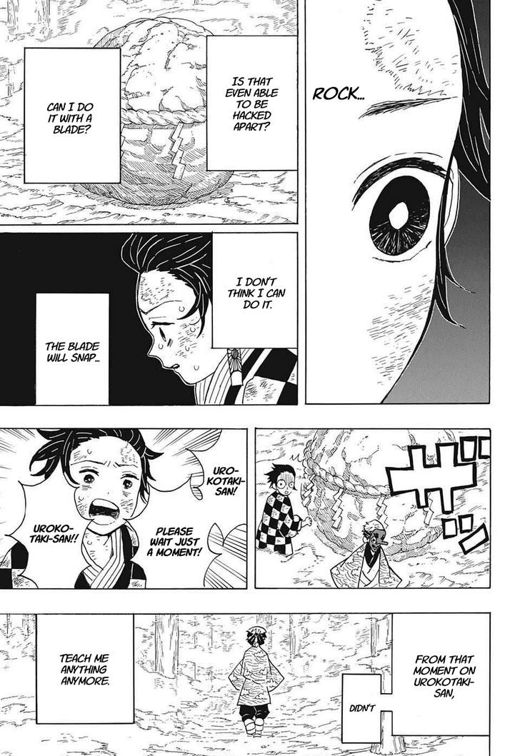 Kimetsu no Yaiba Chapter 4 page 13 - Chapter 4: Tanjiro's Journal, Part 1