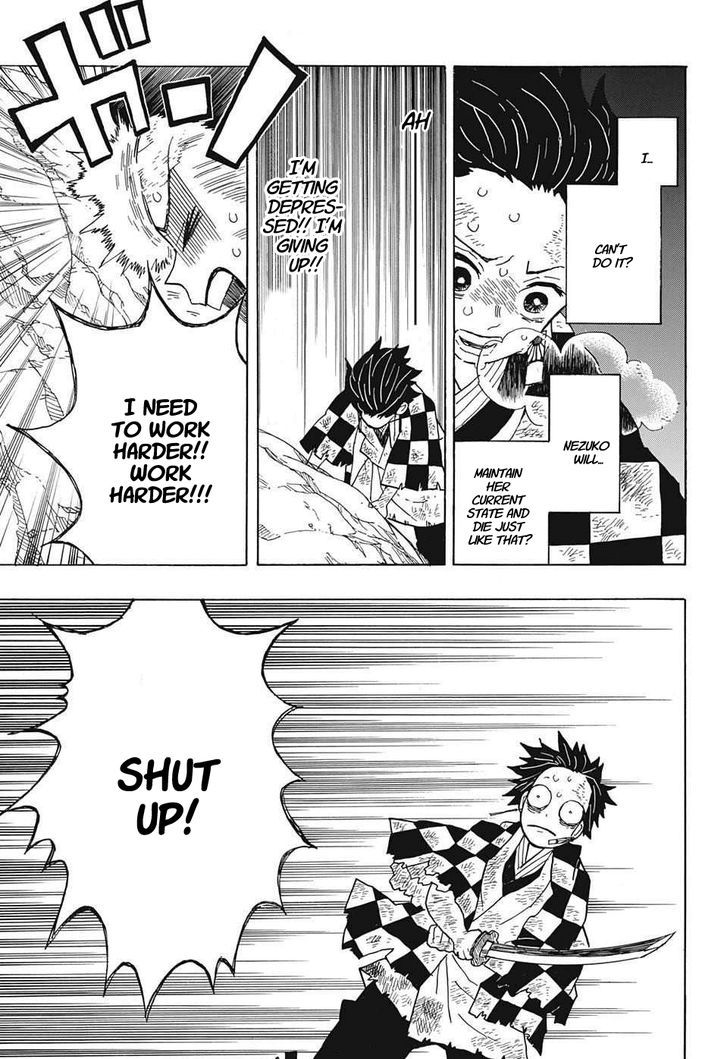 Kimetsu no Yaiba Chapter 4 page 15 - Chapter 4: Tanjiro's Journal, Part 1