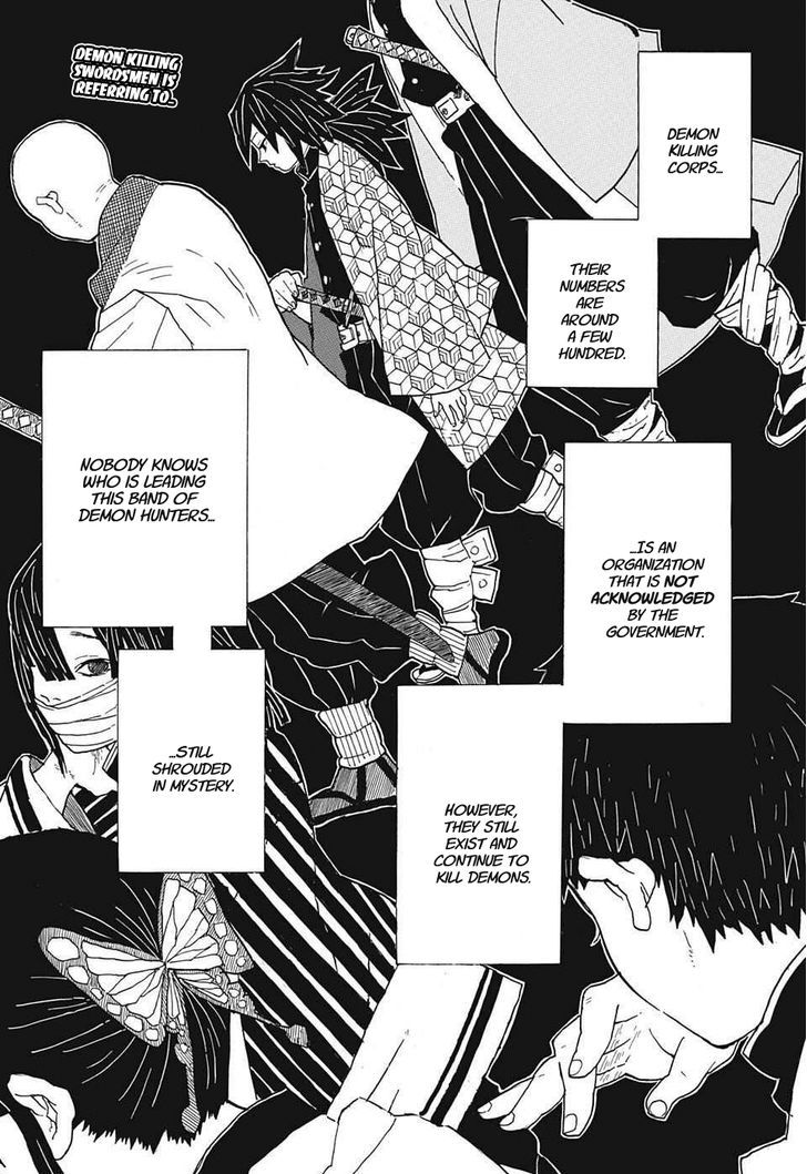 Kimetsu no Yaiba Chapter 4 page 2 - Chapter 4: Tanjiro's Journal, Part 1