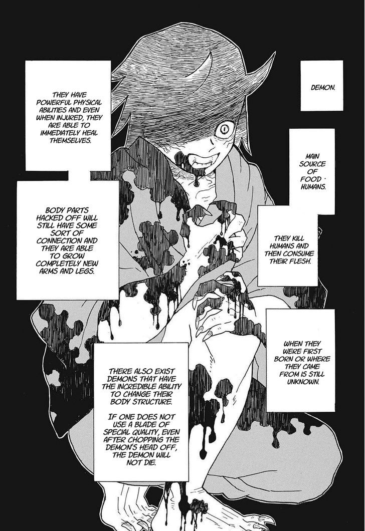 Kimetsu no Yaiba Chapter 4 page 3 - Chapter 4: Tanjiro's Journal, Part 1