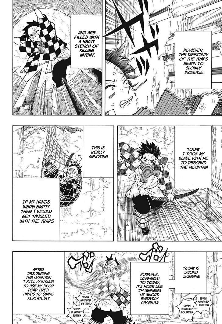 Kimetsu no Yaiba Chapter 4 page 6 - Chapter 4: Tanjiro's Journal, Part 1