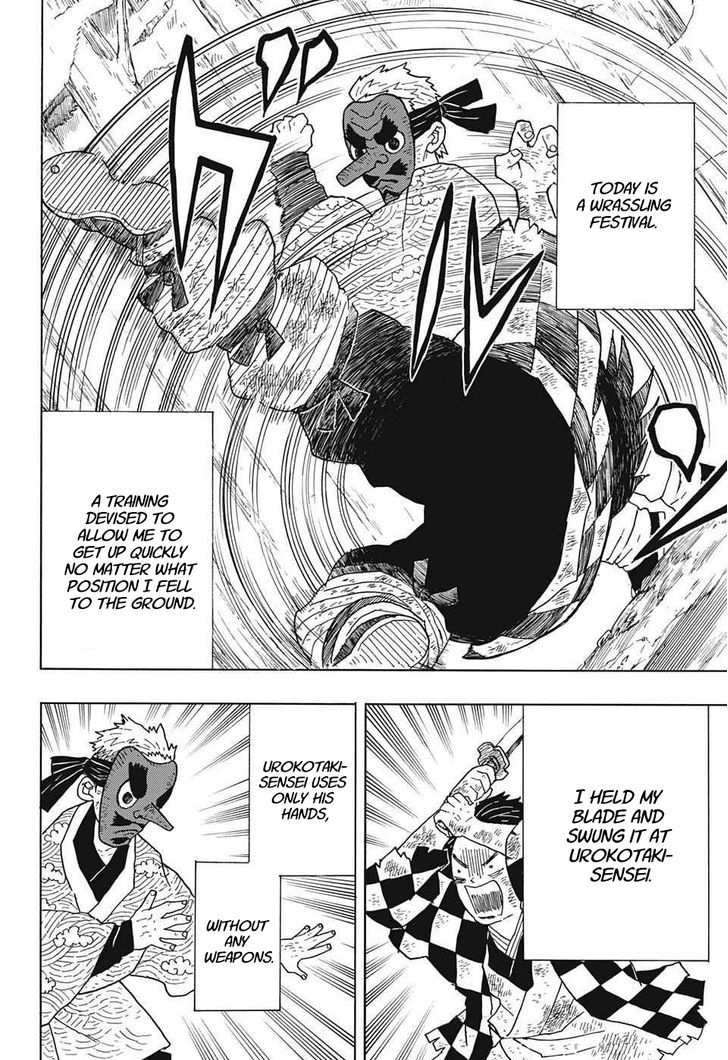 Kimetsu no Yaiba Chapter 4 page 8 - Chapter 4: Tanjiro's Journal, Part 1
