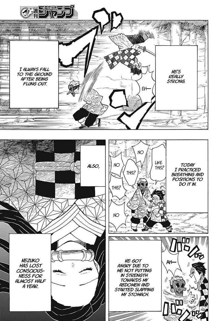 Kimetsu no Yaiba Chapter 4 page 9 - Chapter 4: Tanjiro's Journal, Part 1