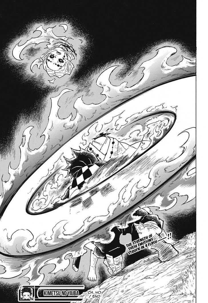 Kimetsu no Yaiba Chapter 40 page 19 - Chapter 40: Hinokami
