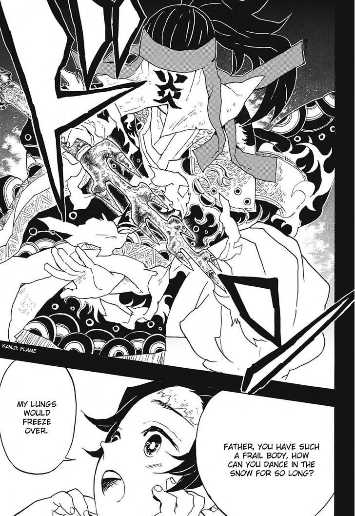Kimetsu no Yaiba Chapter 40 page 3 - Chapter 40: Hinokami