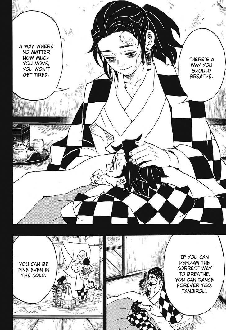 Kimetsu no Yaiba Chapter 40 page 4 - Chapter 40: Hinokami