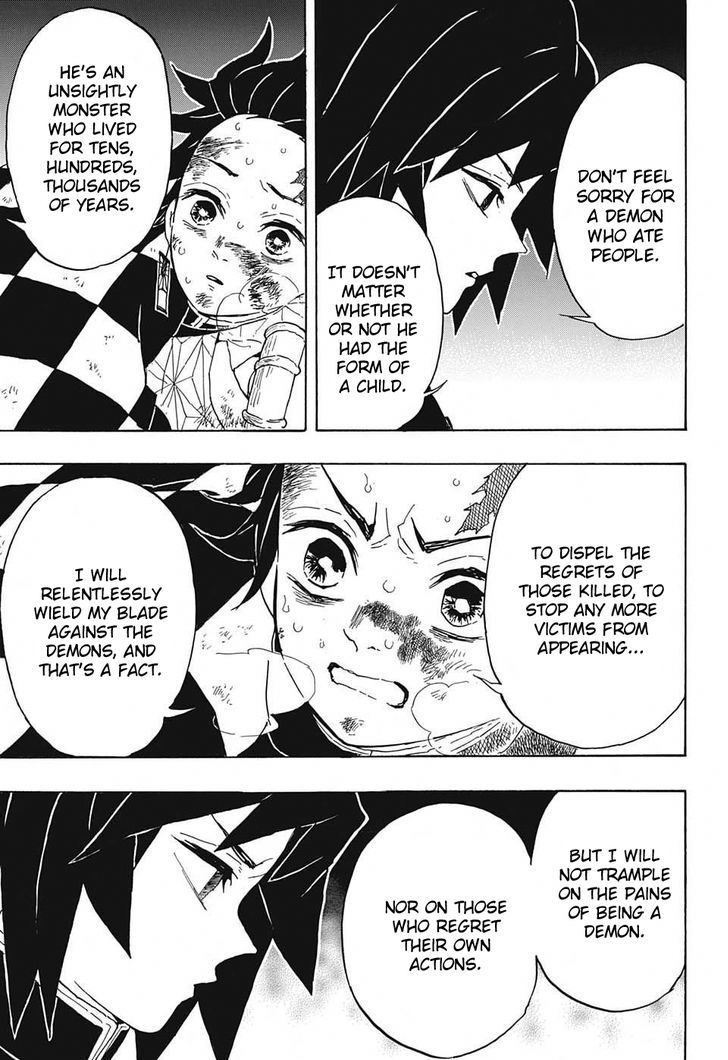 Kimetsu no Yaiba Chapter 43 page 15 - Chapter 43: To Hell