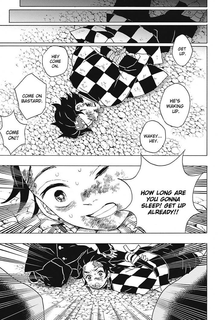 Kimetsu no Yaiba Chapter 44 page 21 - Chapter 44: Against Corps Rules