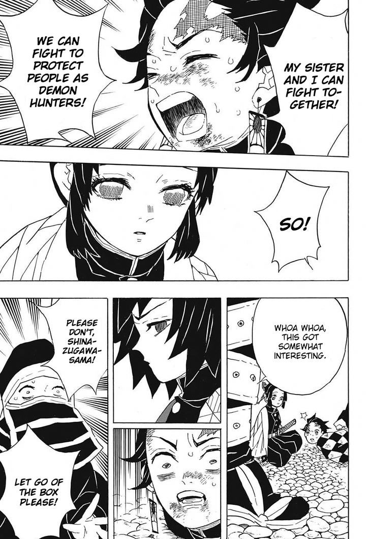 Kimetsu no Yaiba Chapter 45 page 12 - Chapter 45: Trial by Hashira