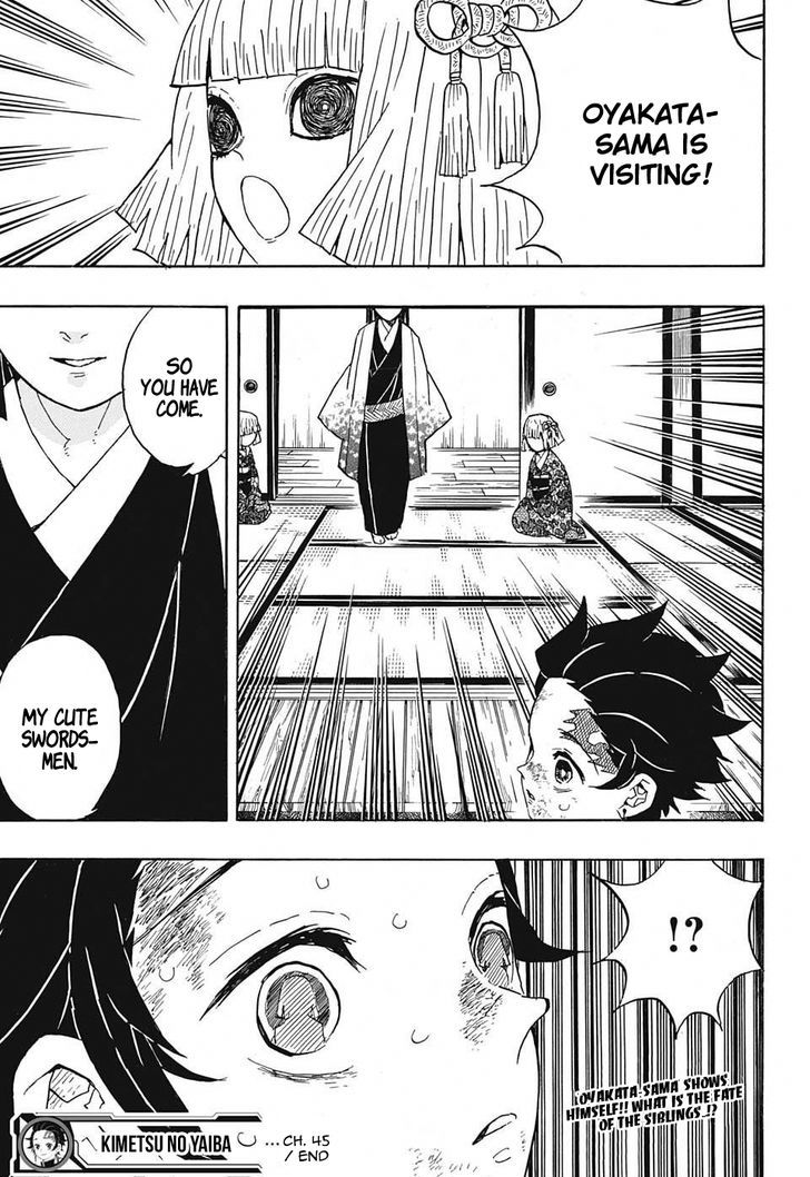Kimetsu no Yaiba Chapter 45 page 22 - Chapter 45: Trial by Hashira