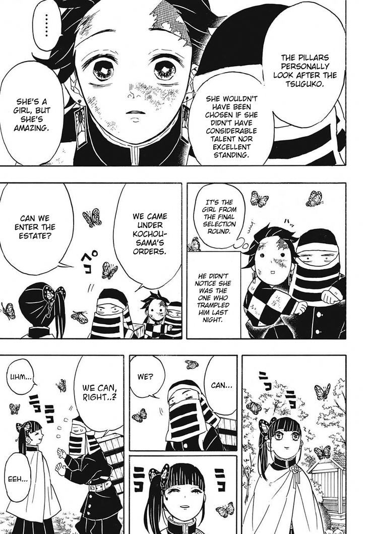 Kimetsu no Yaiba Chapter 48 page 9 - Chapter 48: Butterfly Mansion