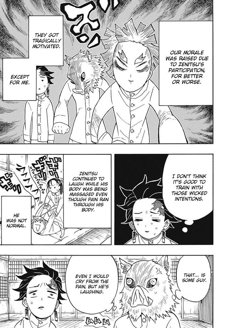 Kimetsu no Yaiba Chapter 49 page 11 - Chapter 49: Rehabilitation Training, Part 1