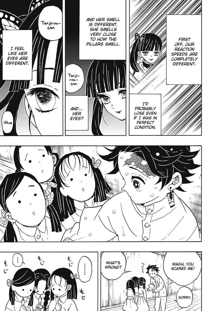 Kimetsu no Yaiba Chapter 49 page 17 - Chapter 49: Rehabilitation Training, Part 1