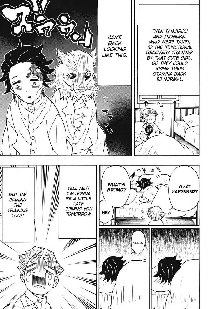 Kimetsu no Yaiba Chapter 49 page 3 - Chapter 49: Rehabilitation Training, Part 1