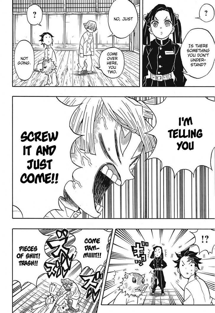 Kimetsu no Yaiba Chapter 49 page 6 - Chapter 49: Rehabilitation Training, Part 1