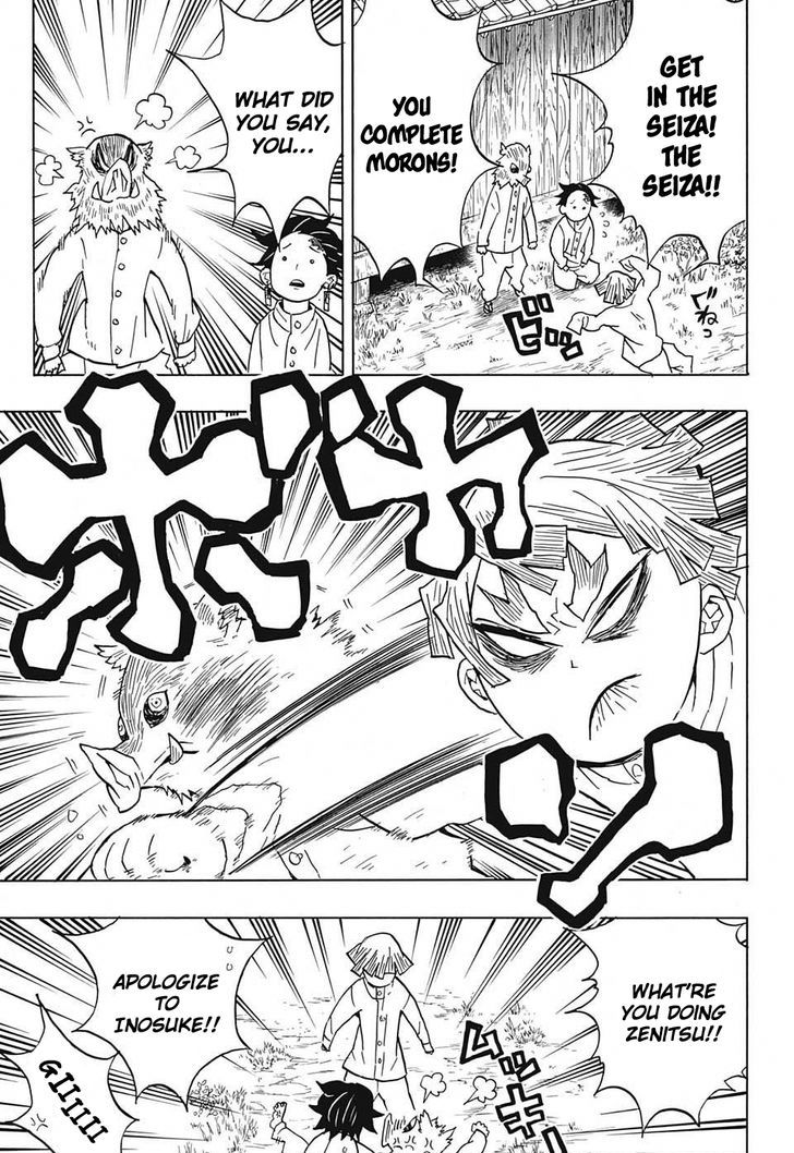 Kimetsu no Yaiba Chapter 49 page 7 - Chapter 49: Rehabilitation Training, Part 1