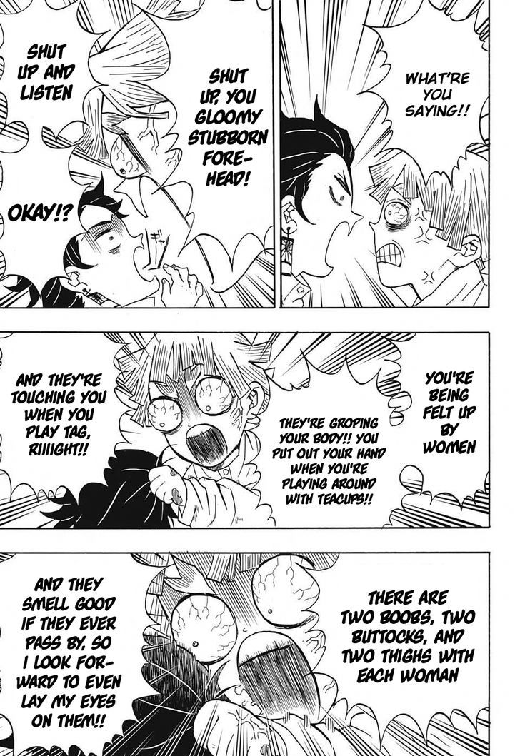 Kimetsu no Yaiba Chapter 49 page 9 - Chapter 49: Rehabilitation Training, Part 1