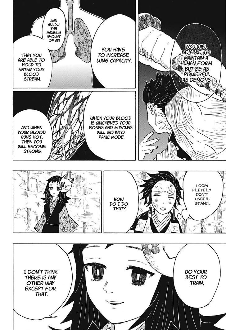 Kimetsu no Yaiba Chapter 5 page 14 - Chapter 5: Tanjiro's Journal, Part 2