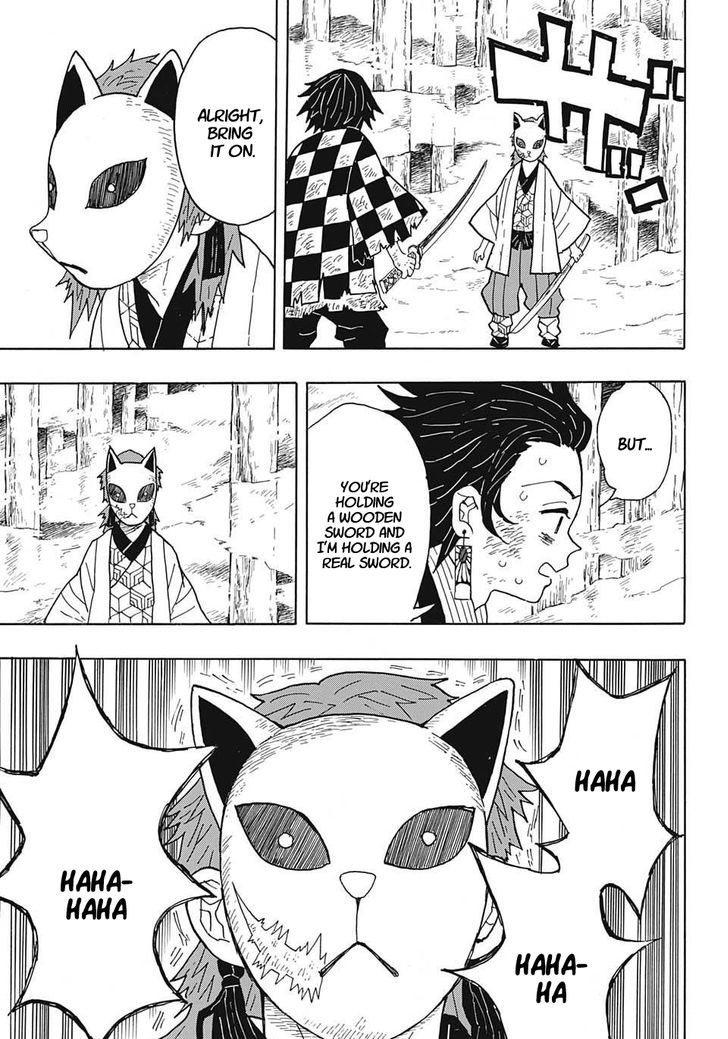 Kimetsu no Yaiba Chapter 5 page 3 - Chapter 5: Tanjiro's Journal, Part 2
