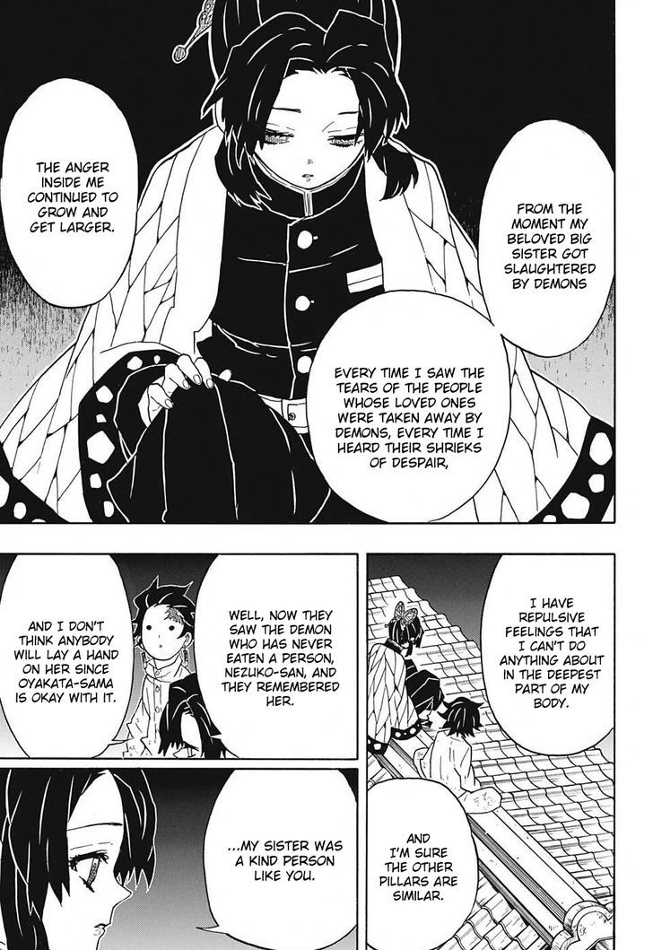 Kimetsu no Yaiba Chapter 50 page 11 - Chapter 50: Rehabilitation Training, Part 2