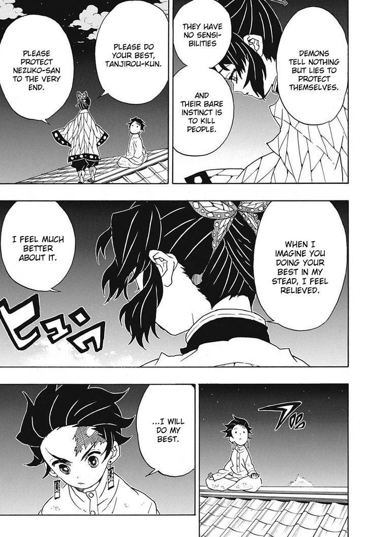 Kimetsu no Yaiba Chapter 50 page 13 - Chapter 50: Rehabilitation Training, Part 2