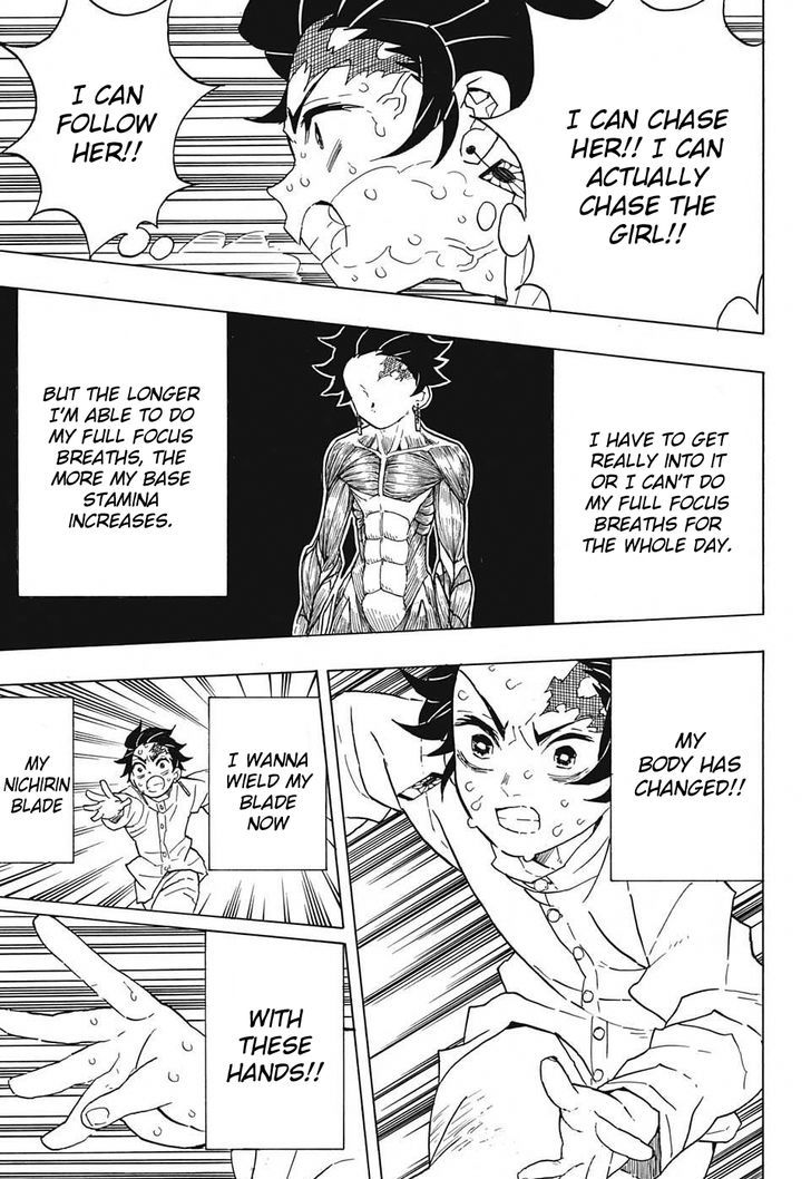 Kimetsu no Yaiba Chapter 50 page 17 - Chapter 50: Rehabilitation Training, Part 2