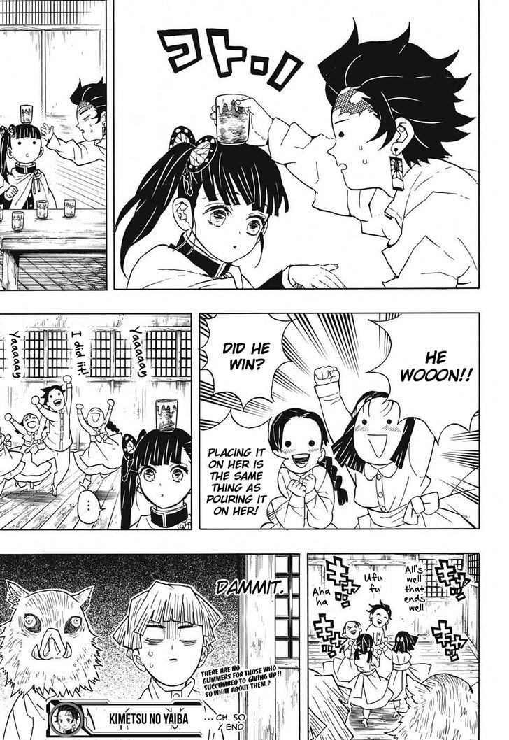 Kimetsu no Yaiba Chapter 50 page 21 - Chapter 50: Rehabilitation Training, Part 2