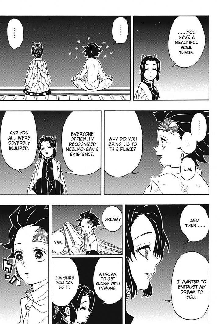 Kimetsu no Yaiba Chapter 50 page 9 - Chapter 50: Rehabilitation Training, Part 2