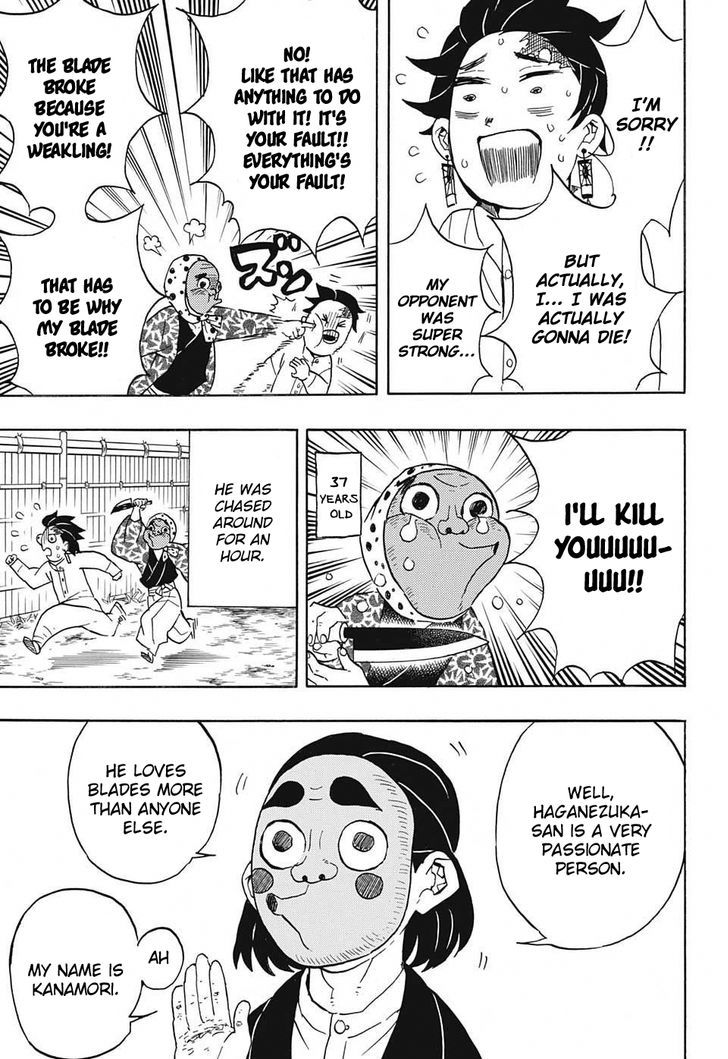 Kimetsu no Yaiba Chapter 51 page 7 - Chapter 51: The Nichirin Sword Returns