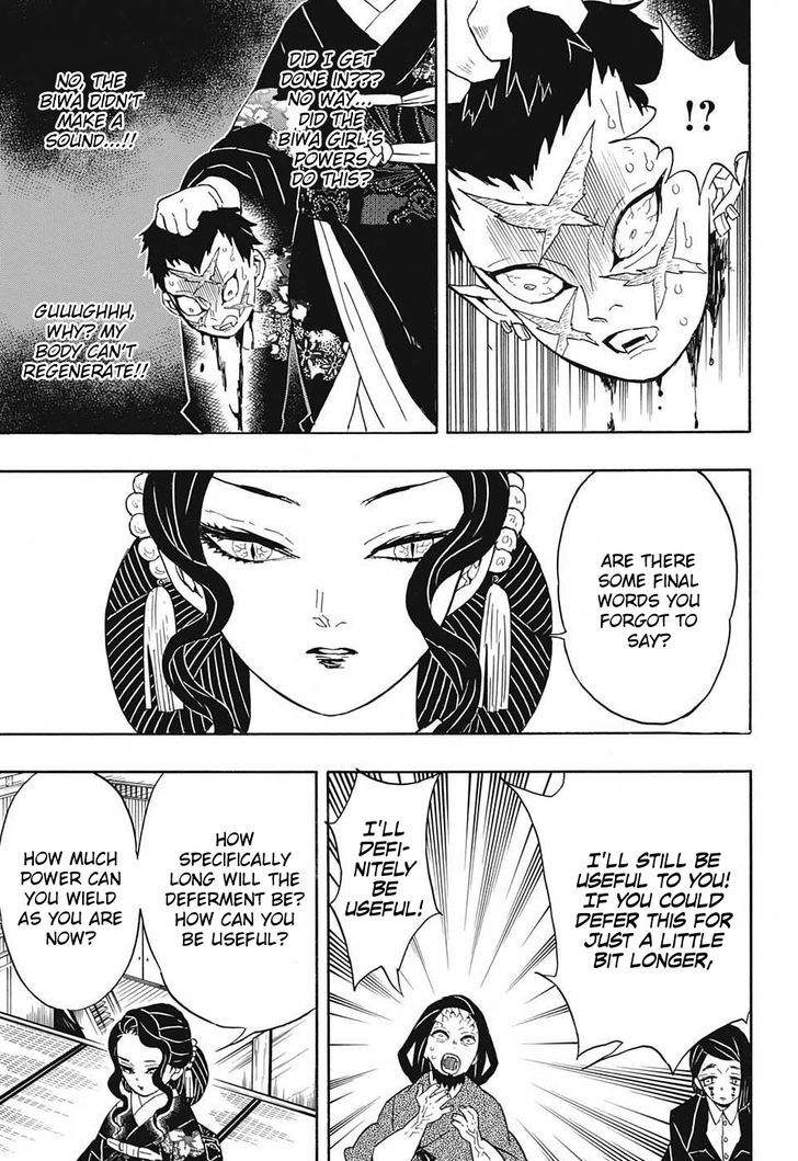 Kimetsu no Yaiba Chapter 52 page 11 - Chapter 52: Cruel and Heartless
