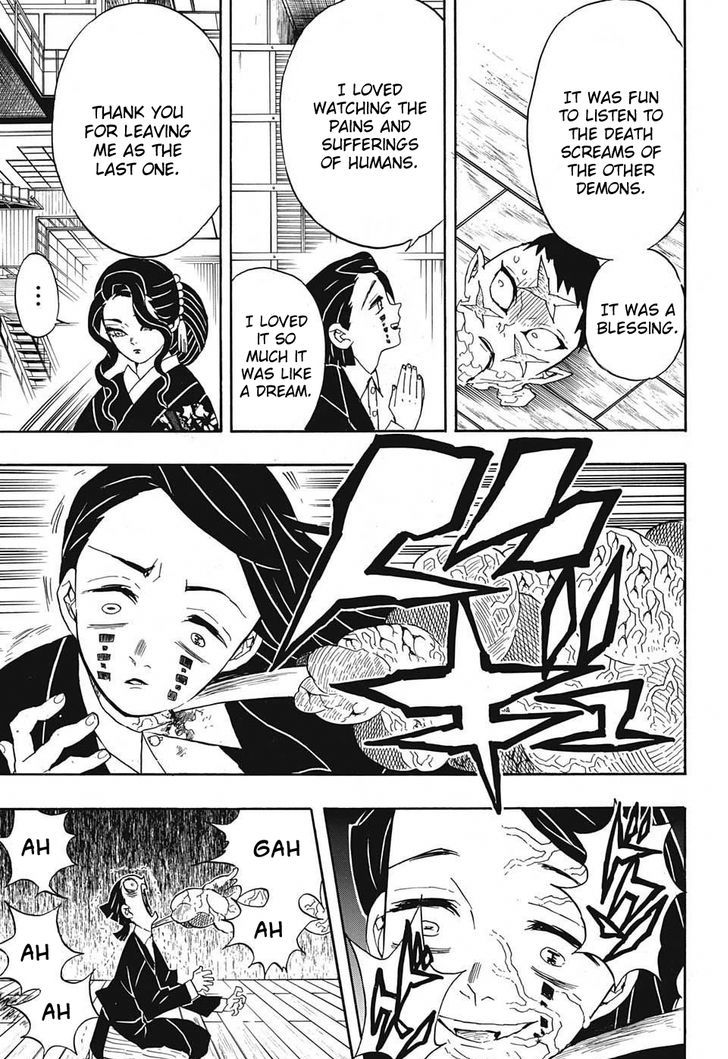 Kimetsu no Yaiba Chapter 52 page 15 - Chapter 52: Cruel and Heartless