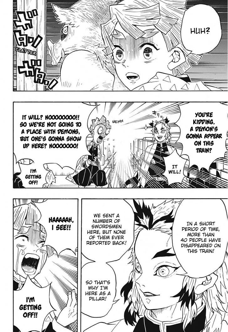 Kimetsu no Yaiba Chapter 54 page 10 - Chapter 54: Good Evening, Rengoku