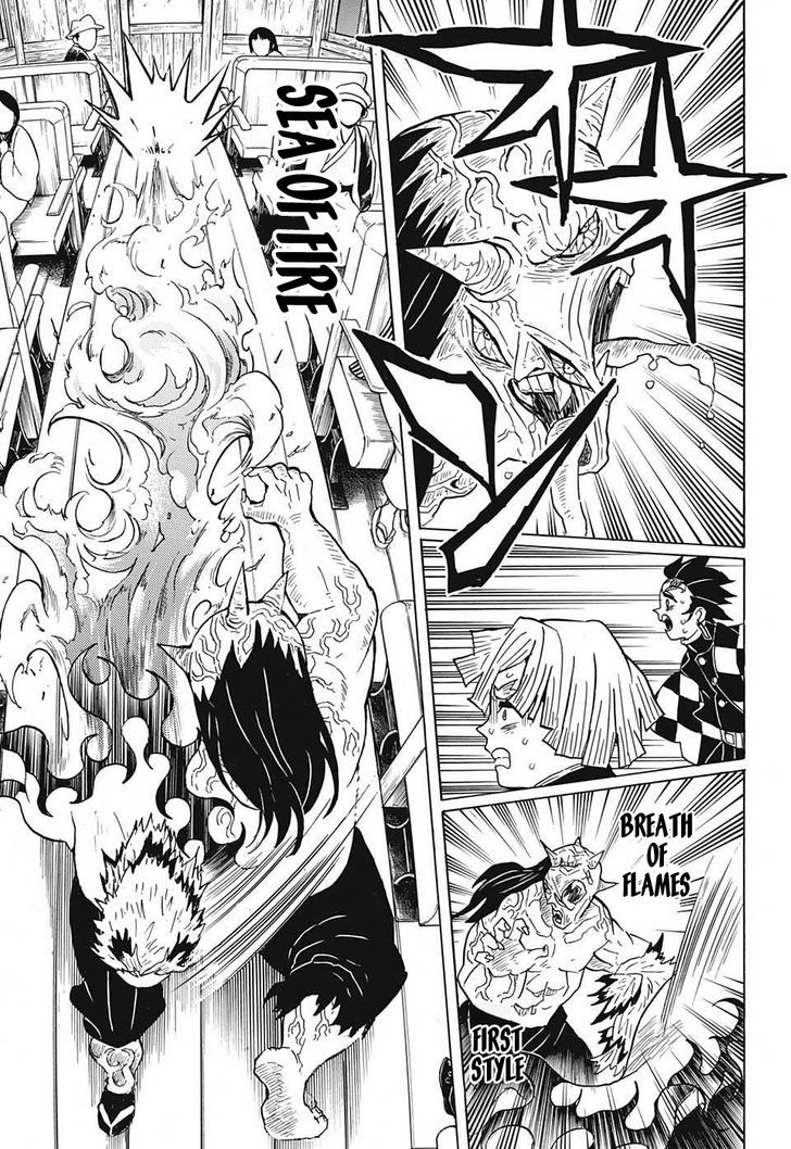 Kimetsu no Yaiba Chapter 54 page 15 - Chapter 54: Good Evening, Rengoku