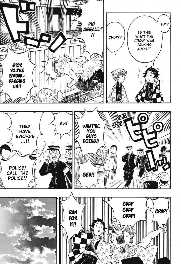 Kimetsu no Yaiba Chapter 54 page 3 - Chapter 54: Good Evening, Rengoku