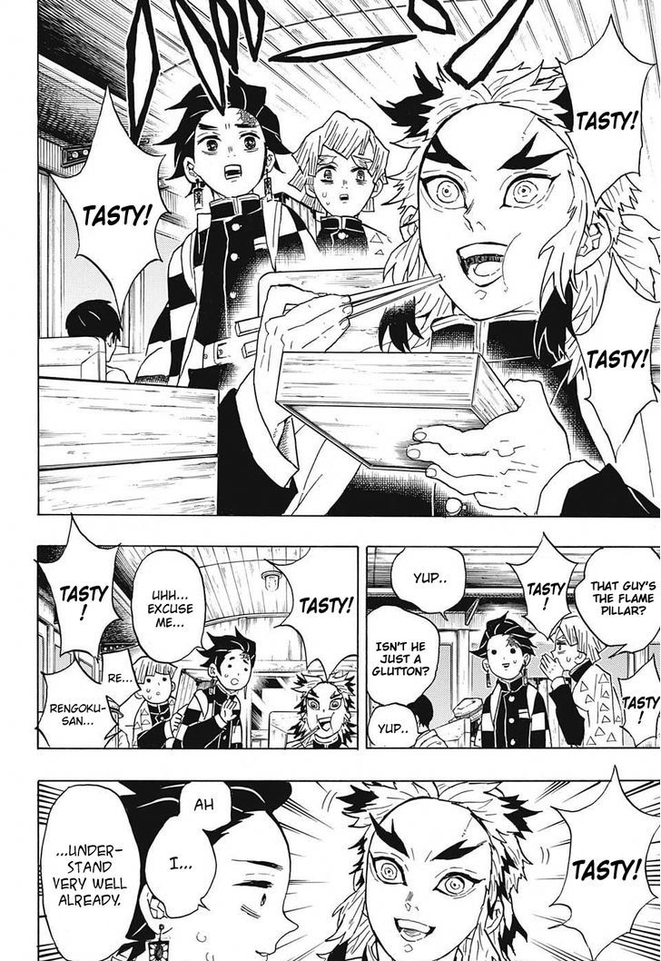 Kimetsu no Yaiba Chapter 54 page 6 - Chapter 54: Good Evening, Rengoku