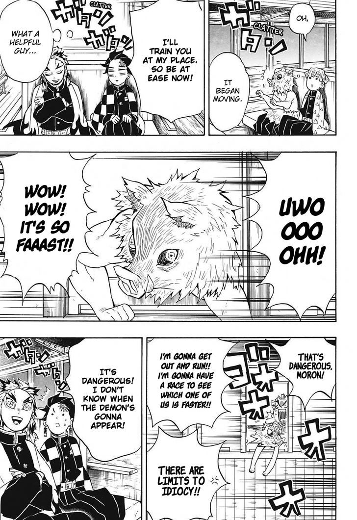 Kimetsu no Yaiba Chapter 54 page 9 - Chapter 54: Good Evening, Rengoku