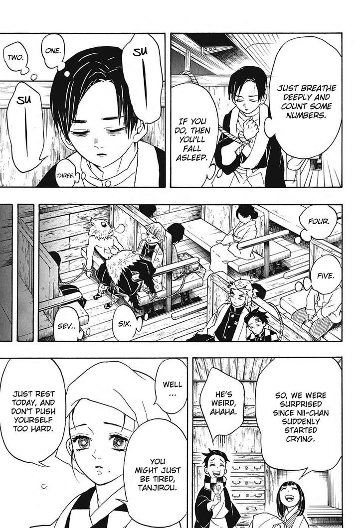 Kimetsu no Yaiba Chapter 55 page 17 - Chapter 55: Train of Infinite Dreams