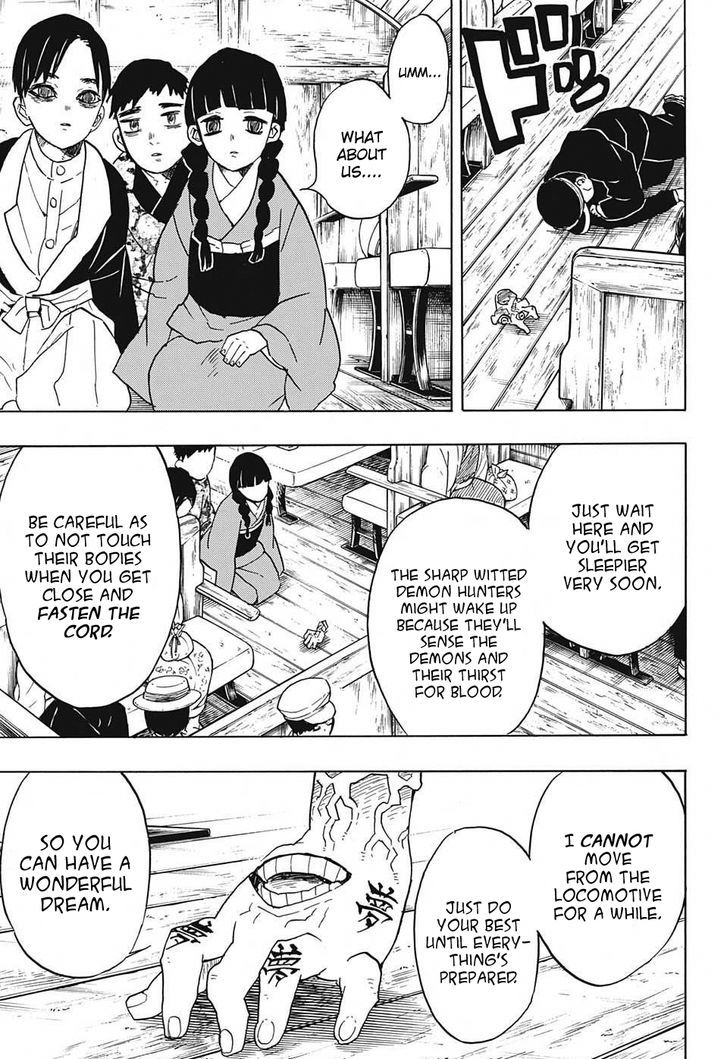 Kimetsu no Yaiba Chapter 55 page 3 - Chapter 55: Train of Infinite Dreams