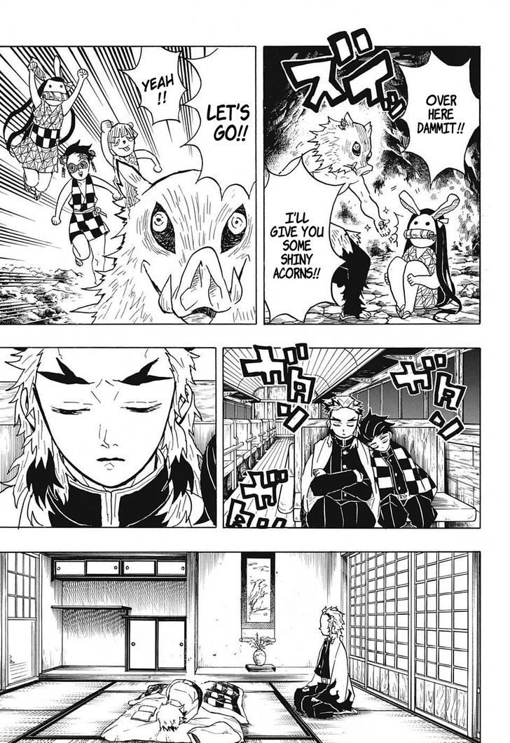Kimetsu no Yaiba Chapter 55 page 9 - Chapter 55: Train of Infinite Dreams