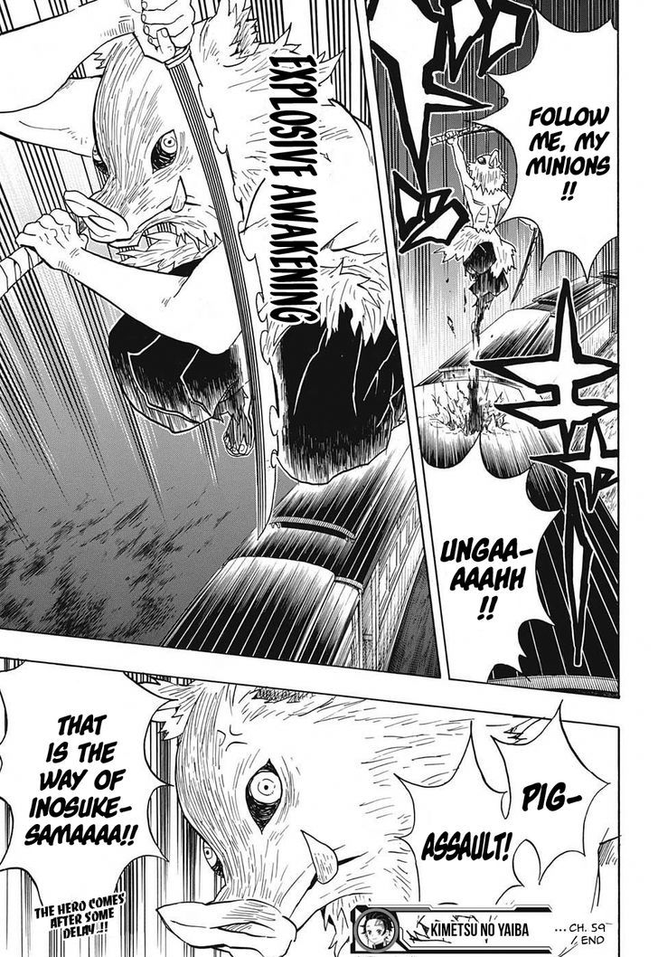 Kimetsu no Yaiba Chapter 59 page 21 - Chapter 59: Insult