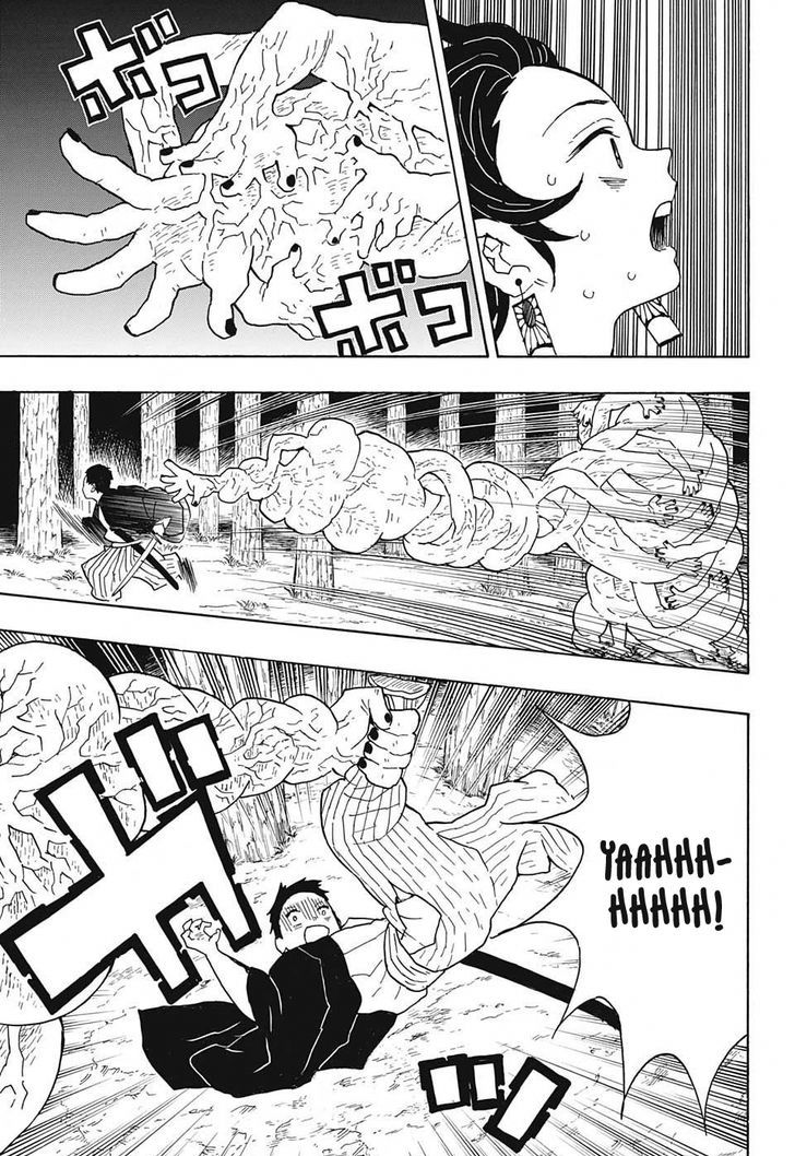 Kimetsu no Yaiba Chapter 6 page 17 - Chapter 6: A Mountain of Hands