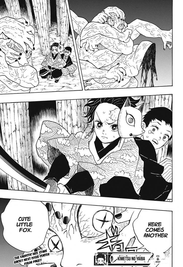 Kimetsu no Yaiba Chapter 6 page 19 - Chapter 6: A Mountain of Hands