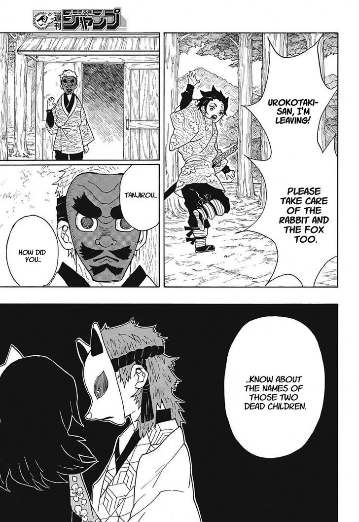 Kimetsu no Yaiba Chapter 6 page 5 - Chapter 6: A Mountain of Hands